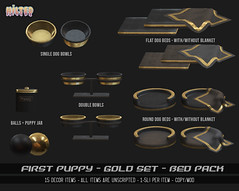 HILTED - First Puppy - Gold Set - Bed Pack Ad