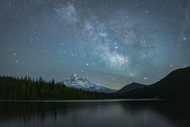 Mount Hood Milky Way