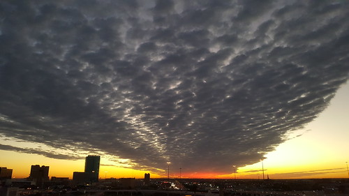 Sunrise Over Fort Worth by countylines, Sunrise over Fort Worth, Tarrant County, Texas.