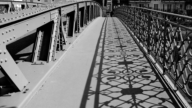 railing shadow