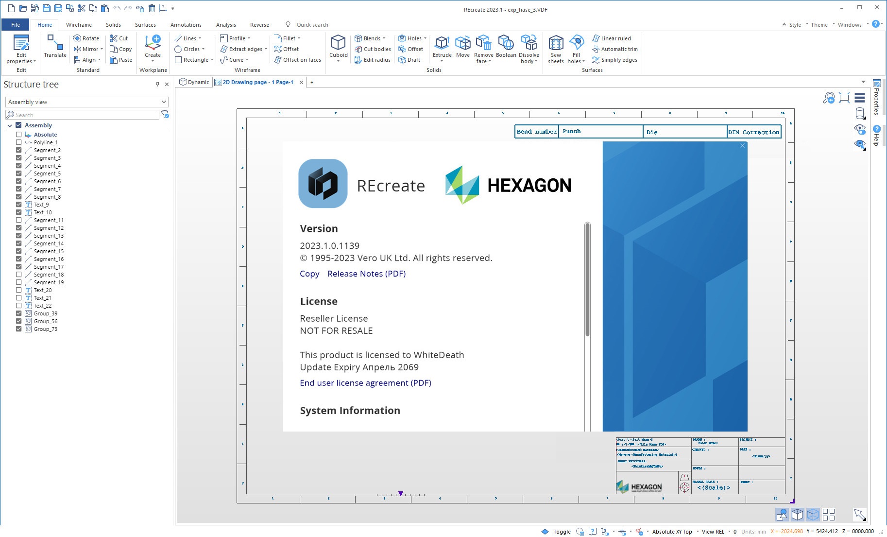 Working with Hexagon Vero REcreate 2023.1 full license