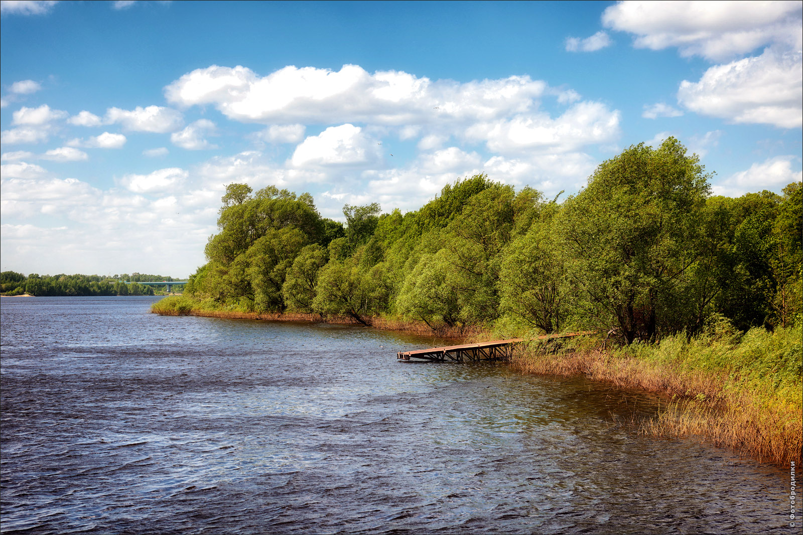 Река Волга, Ярославль, Россия