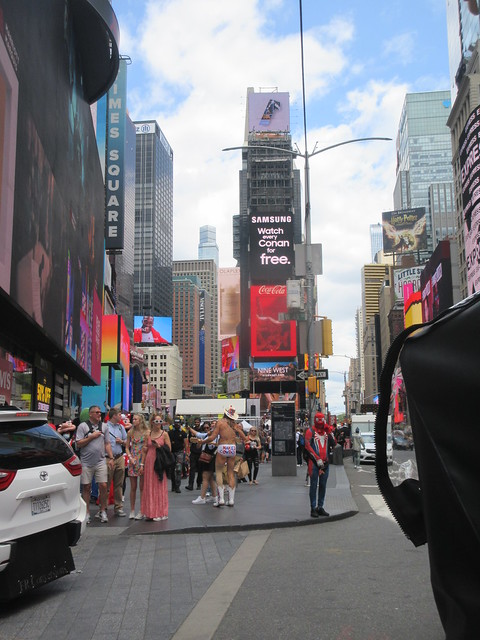 2023 Naked Cowboy Guitar Street Musician Times Square NYC 4371