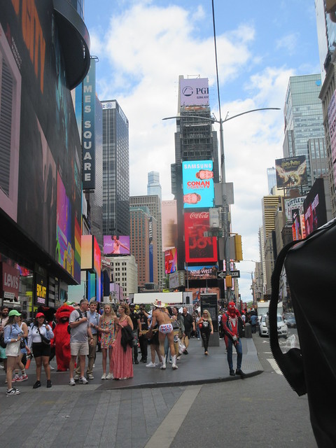 2023 Naked Cowboy Guitar Street Musician Times Square NYC 4372