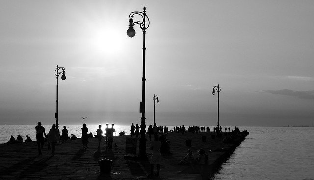Molo Audace, Trieste.