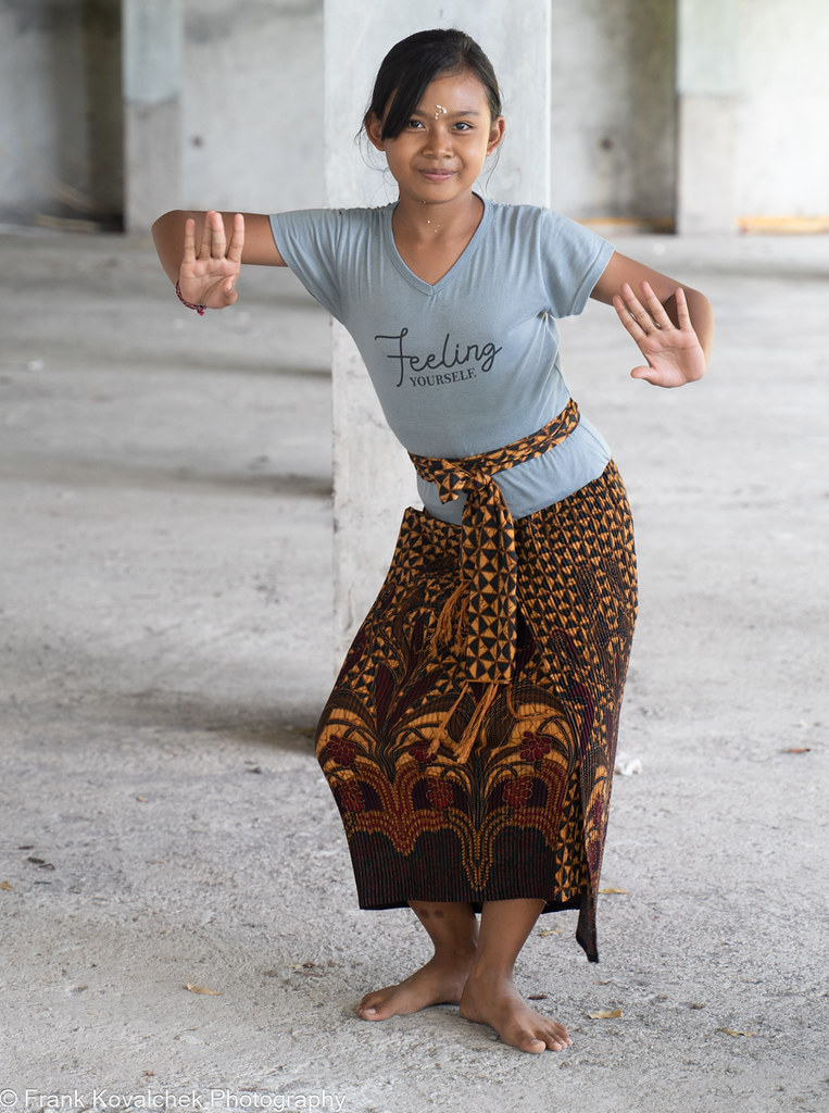 Future Balinese dancer