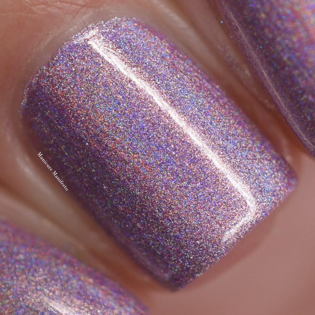 Girly Bits Holographic Meatloaf swatch