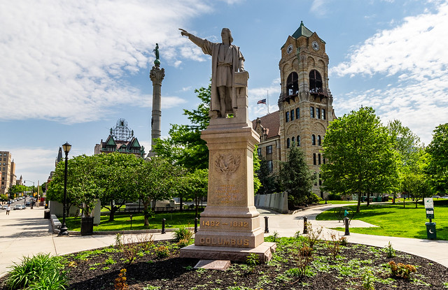 Scranton Columbus Statue