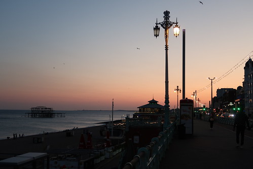 Brighton Seafront at Dusk
