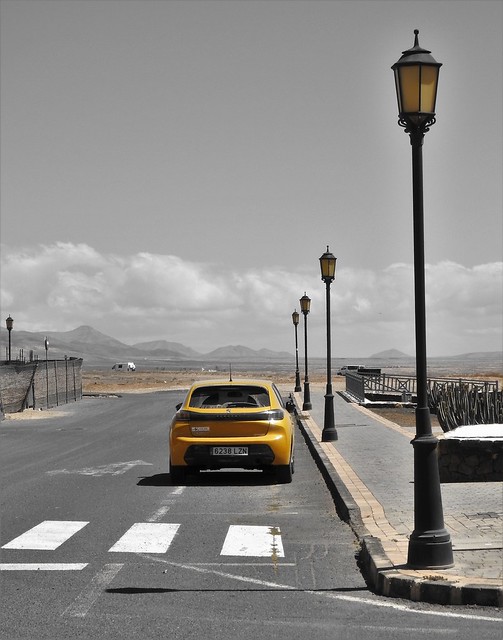Selective Colour - Black, White and.. Yellow  !!