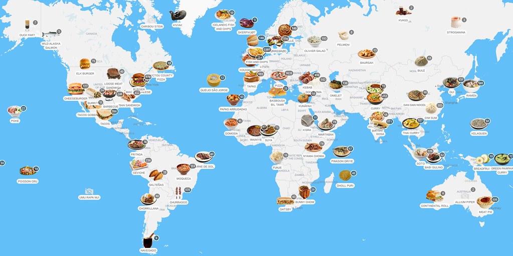 Geography 106 - Atlas of Taste