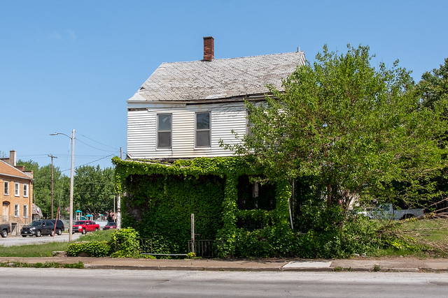 From 1854!, a side-gable house, 169 years old.
