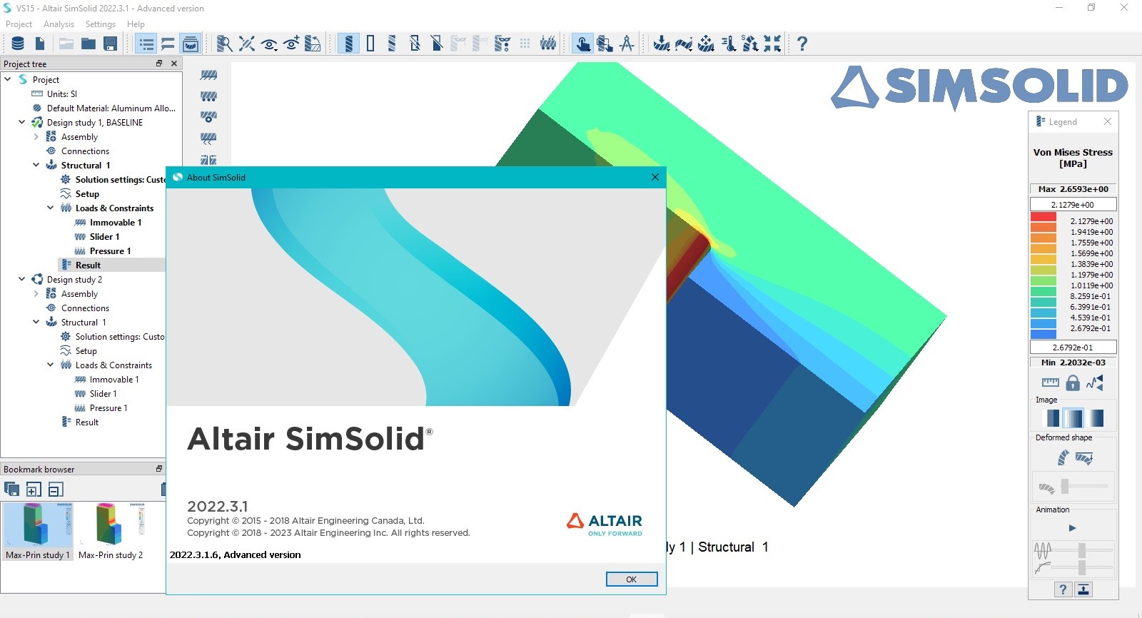 Working with Altair SimSolid 2022.3.1 full license forever