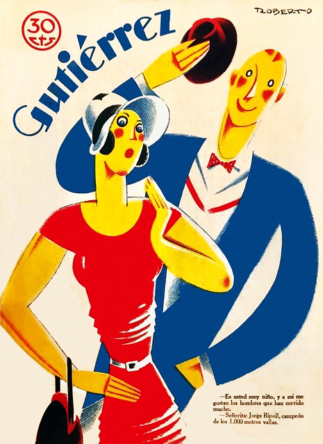 ROBERTO. Gutiérrez Magazine, 1928.