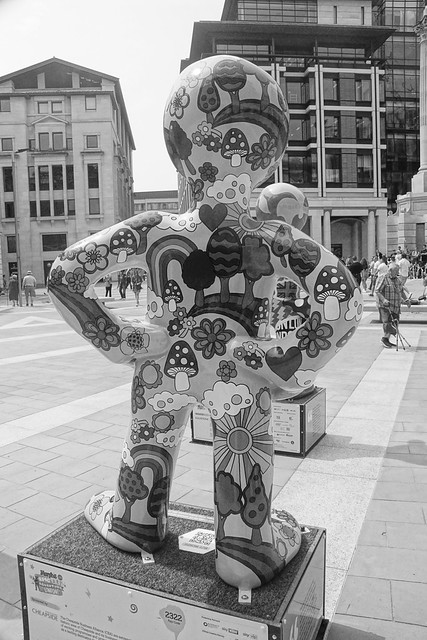 Peace, Love and Morph, Lucy Hebden (Artist), Morph Epic Art Adventure, Paternoster Square, Ludgate Hill, City of London, EC4M 7LS