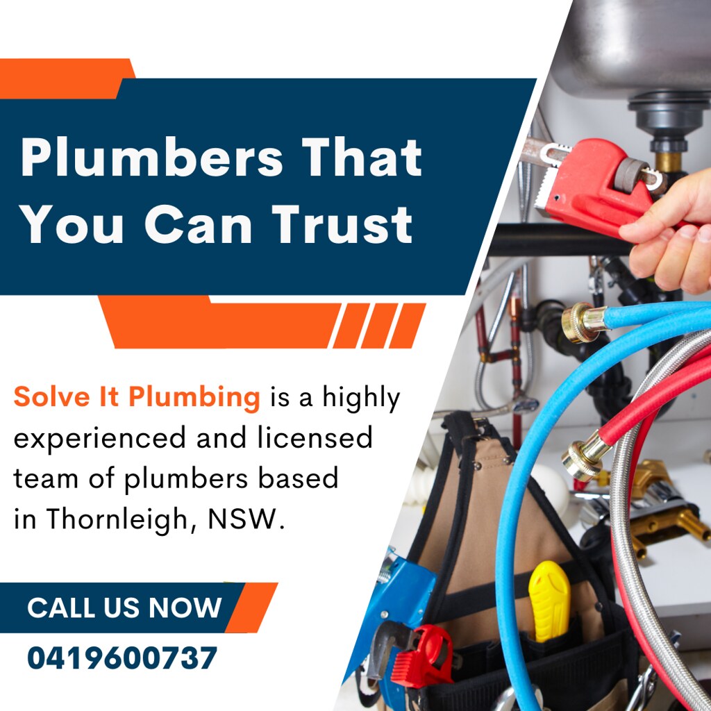 Plumbers That You Can Trust