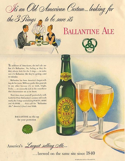 Ballantine Ale - 1947
