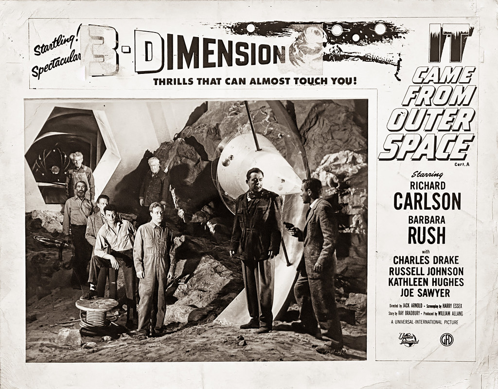 “It Came from Outer Space” (Universal-International, 1953). Original British Lobby Card. -