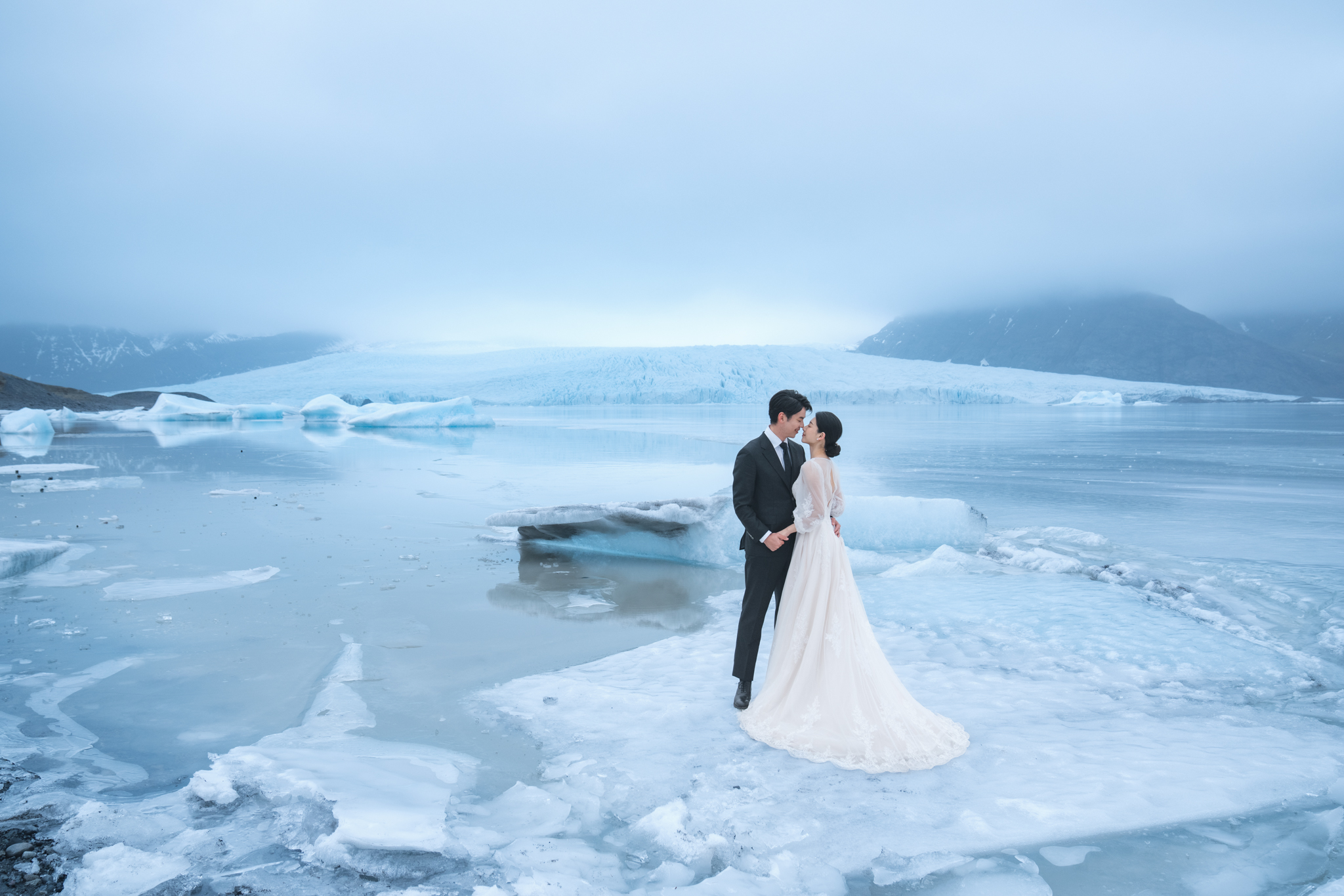 冰島, 冰島婚紗, Iceland Wedding, Ice Cave wedding, Donfer, 東法