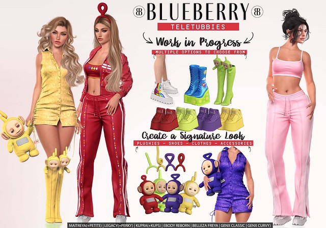 Bluberry - Teletubbies - WIP & Giveaway!