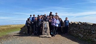 Public and Uniformed Services students take on Whernside Mountain