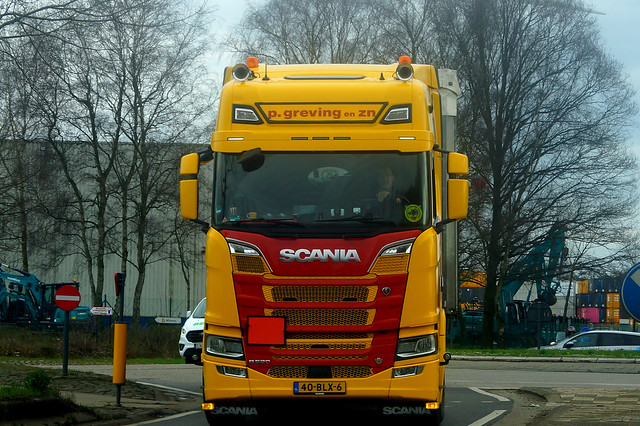 Scania R520 V8 Euro6C Topline 7-Series 4x2 (2019) - P. en K. Greving Transport B.V. Hoogeveen, Drenthe, Nederland (NL)