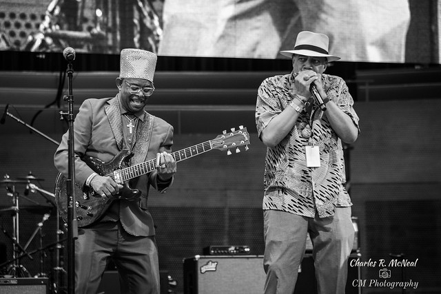 Lil’ Ed and Billy Branch at The Chicago Blues Festival
