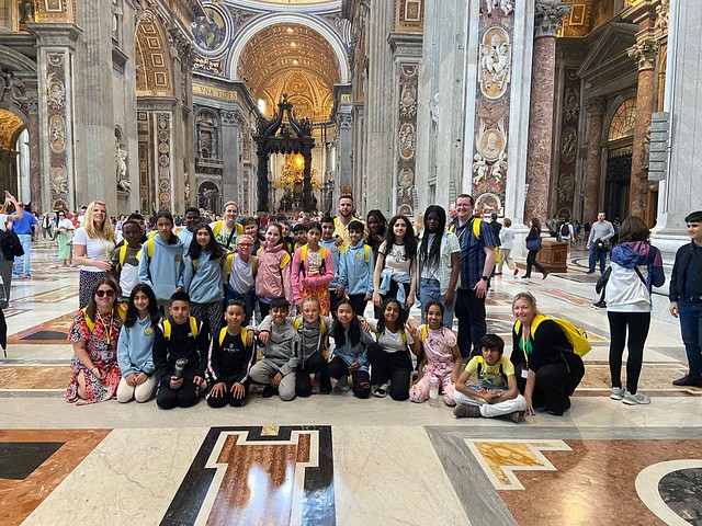Our Lady & St Anne's Catholic Primary School trip to Rome