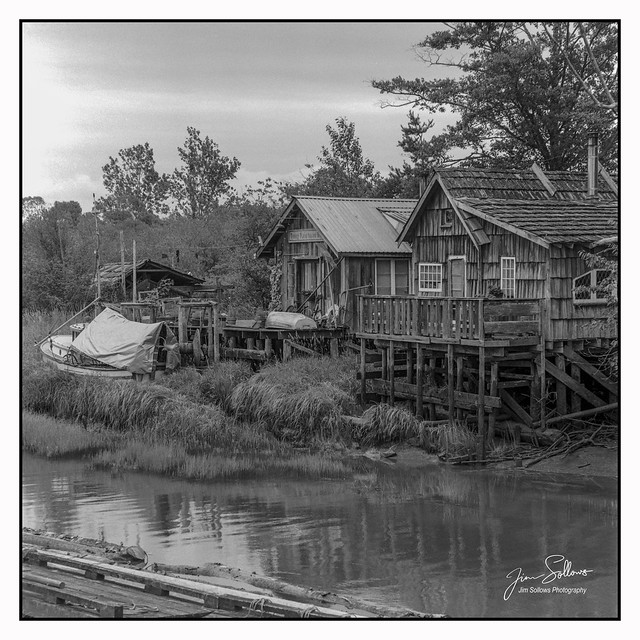 Finn Slough - see description for link to more photos an the story behind this remarkable little community