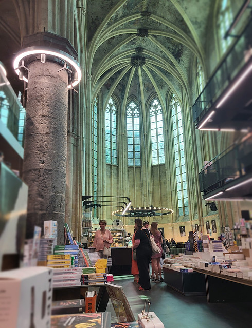Bookshop in a church