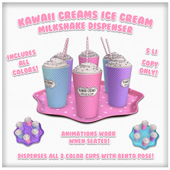 Kawaii Creams Milkshake Dispenser AD