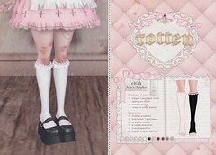 rotten {edith knee highs} x the warehouse sale