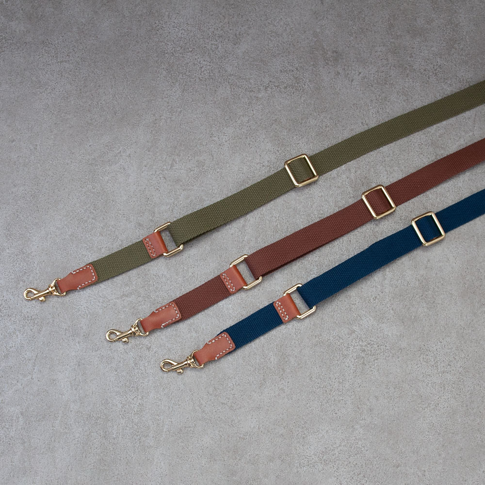 棉．麻 其他 多色 - 細版背帶 包包背帶 織帶 真皮 掛鉤 掛繩 吊繩