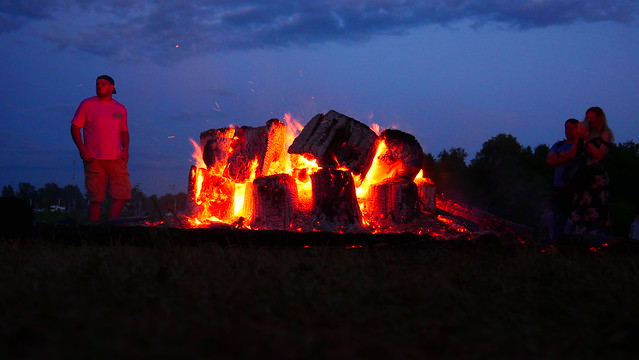 midsummer bonfire