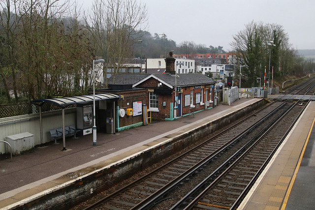 Whyteleafe South Station, March 1st 2022