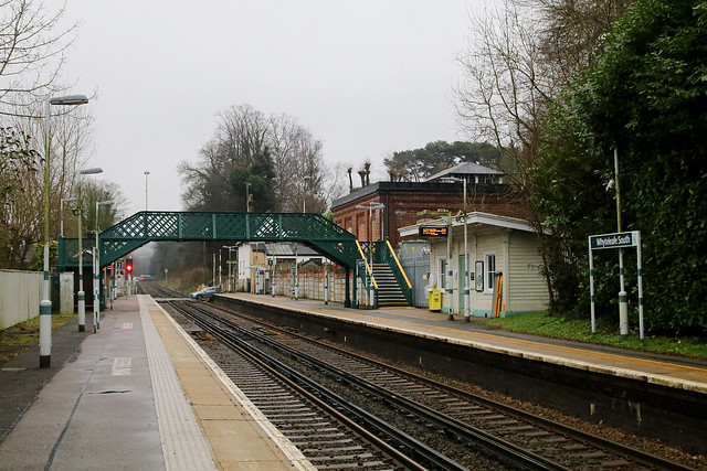 Whyteleafe South Station, March 1st 2022