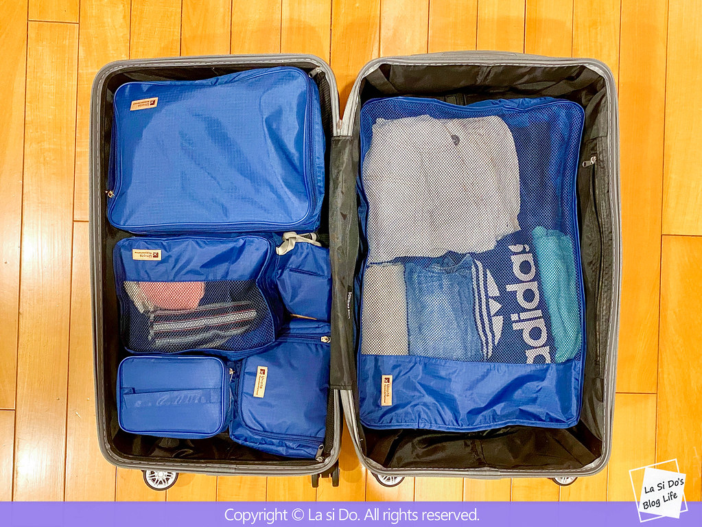 【國內外旅遊必備】防潑水珠友旅行收納袋Unicite系列六件組 ► 行李容量最大化，衣物用品折疊收納省空間 ❤