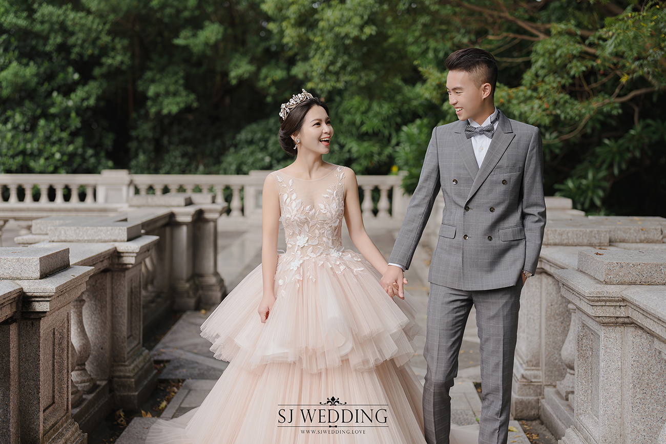 SJwedding鯊魚婚紗婚攝團隊Syuan在高雄萬豪酒店拍攝的自助婚紗