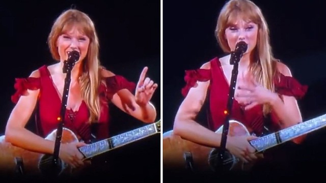 Taylor Swift Tells Fans to Lay Off John Mayer During 'Dear John' Performance