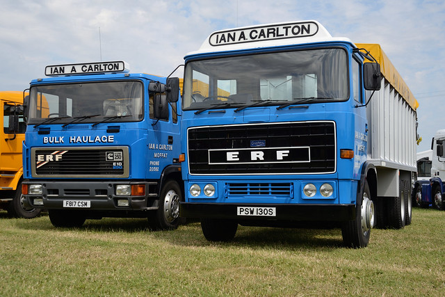 Ian A Carlton ERF E10 F817CSM and ERF B series PSW130S