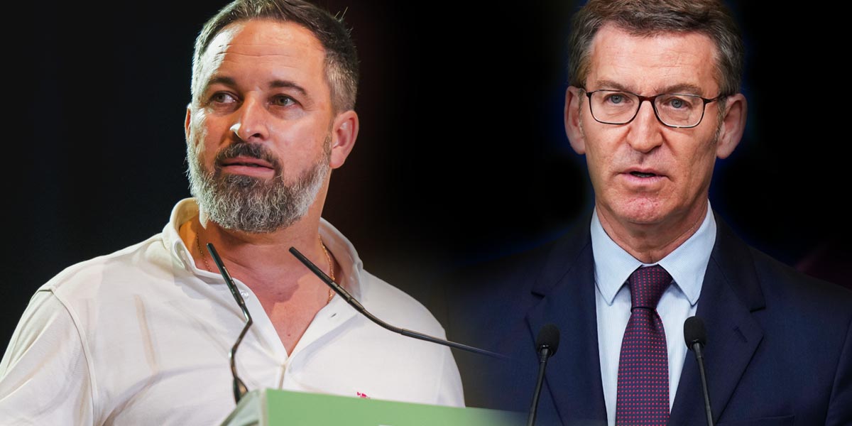 Santaigo Abascal The words of Santiago Abascal about ‘the weakest’ and Feijóo’s coldness