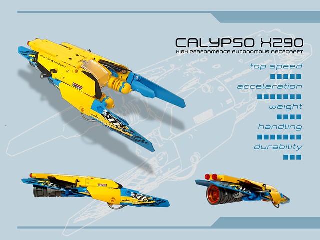'Calypso X290' Anti-Gravity Racer