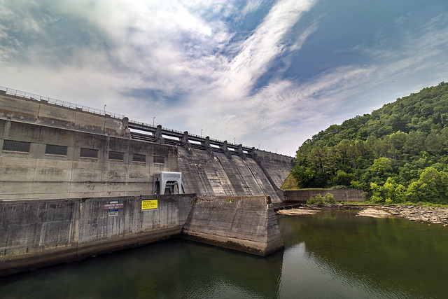 Dale Hollow Dam, Obey River, Clay County, Tennessee