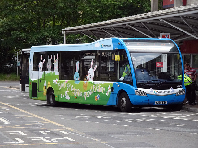Bunny Bus, Bus Station, Gwent Square, Cwmbran Centre 26 June 2023
