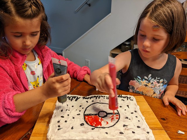Decorating the Cake