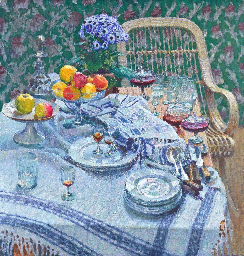 Igor Grabar «Untidy table», 1907