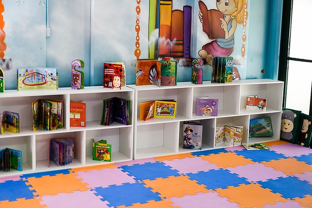 CEI 09 de Taguatinga cria biblioteca adaptada para crianças de 4 a 6 anos