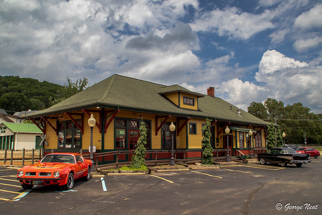 Buffalo, Rochester & Pittsburgh Railway Indiana Passenger Station