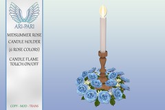 [Ari-Pari] Midsummer Rose Candle Holder