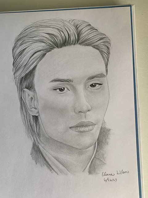 Hyunjin drawing